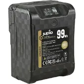 Jupio ProLine Extreme 99 V-Mount battery 6700mAh (99Wh) - LCD Display, USB-C PD 65W in/output, D-Tap in/output and USB-A output