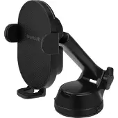 BlueBuilt Support de Téléphone Voiture avec Ventouse Tableau de Bord/Grille d'Aération avec Charge Sans Fil