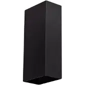 Expo ETH David wandlamp 2x GU10 zwart