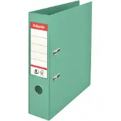 Esselte ordner Colour'Breeze No. 1 A4, uit PP, rug van 7,5 cm, groen - 2 stuks