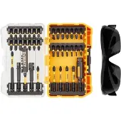 Dewalt ACCESSOIRES 38-DELIGE FLEXTORQ SCHROEFBITSET MET ZONNEBRIL | IN TOUGH CASE - DT70740T-QZ