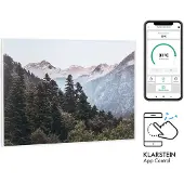 Klarstein Wonderwall Air Art Smart infrarood verwarming 80x60cm 500W berg