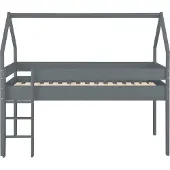 Notio Living Alpi-Housebed - Grijs Grenen