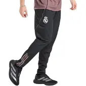 Adidas Real Madrid Presentatie Trainingsbroek 2025-2026 Zwart Wit