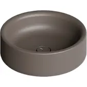 Salenzi Waskom idilla 42 cm rond mat bruin