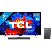 TCL 55" QLED P81K 4K (2025) + S45H 2.0 Barre de Son