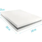 Droommatras Pocketvering-matras 7 comfort Prime 140x200 dikte 25 cm