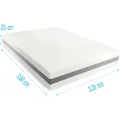 Droommatras Pocketvering-matras 7 comfort Prime 120x190 dikte 25 cm