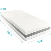 Droommatras Pocketvering-matras 7 comfort Prime 80x210 dikte 25 cm