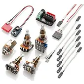 Emg 1 or 2 PU Wiring Kit Longshaft Potentiometer