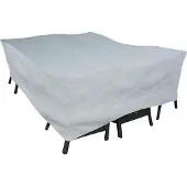 Eurotrail Hoes voor Zitgroep rechthoek polyester 250*210*80cm - Grijs