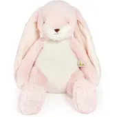 Bunnies By The Bay Nibble Konijn - Knuffeldier - Geborduurde details - 46 cm - Roze