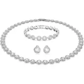 Swarovski Sieraden set 'Angelic' zilver / transparant