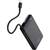 Trust Fiera 10.000 mAh Powerbank met geïntegreerde kabel
