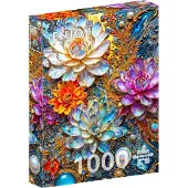 Enjoy Puzzle Pearlescent Waterlilies Puzzel (1000 stukjes)