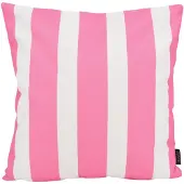 NOVÉE Streep roze outdoor | 45 x 45 cm | kussenhoes | katoen/polyester
