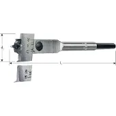 Rotec verstelbare speedboor, Ø 22-75 mm - l1: 170