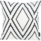 Gek op kussens! Yana white | 45 x 45 cm | kussenhoes | katoen/polyester