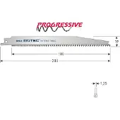 Rotec Reciprozagen RC240 / 2345X (VPE 5 stuks) - 5250240