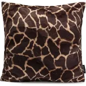 Gek op kussens! Sierkussen furry giraffe | 45 x 45 cm | polyester