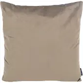 Gek op kussens! Velvet taupe | 45 x 45 cm | kussenhoes | polyester