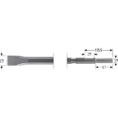 Rotec 6-kant Plattebeitel 25x600mm 6-kant ø21,0 / ø19x66 - 2154013