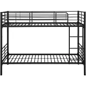 Loft 24 Rosie-Stapelbed - Zwart Metaal