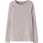 Name it Shirt 'NKFSuraja' grijs gemêleerd / rosa