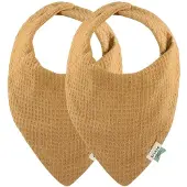 Trixie Slabbetje 2-pack mix - Cocoon Caramel