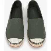 WITTCHEN - Espadrilles - Gevlochten Neus - Green - Textiel