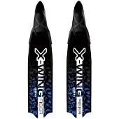 Mares Pure Passion X-wing Fiber Medium Freediving Fins Zwart EU 36-37