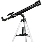 Bresser Arcturus 60/700 Refractor-telescoop Azimutaal Achromatisch Vergroting 50 tot 150 x