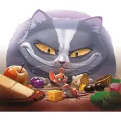Iello Jeu d'ambiance Mini Games Cheese Master