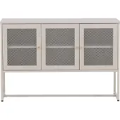 Ebuy24 Malla dressoir 3 deuren, 1 plank beige.
