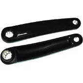 Miranda Crankstel voor e-bike - 170mm - matzwart - geschikt voor Bosch motoren - duurzaam geproduceerd