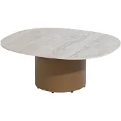 4 Seasons Outdoor Sofie lounge tuintafel 70x80xH30 cm amber