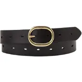 Levi's Riem 'High-Low Belt' goud / zwart