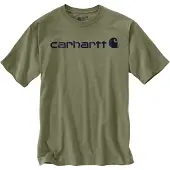 Carhartt - Core Logo S/S - T-shirt XL, olijfgroen