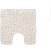 Differnz - WC Mat Zara - Gebroken Wit - Antislip - 60x60cm
