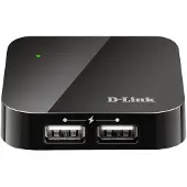 D-Link DUB-H4 - 4-Port Hi-speed USB 2.0 Hub