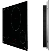 Midea KI800IX kookplaat Zwart Ingebouwd 52 cm Inductiekookplaat zones 4 zone(s)