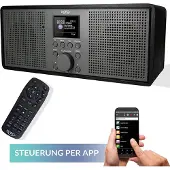 Xoro XOR400903 DAB 700 IR, Internet Radio, Spotify, DAB+, FM, BT, Holz