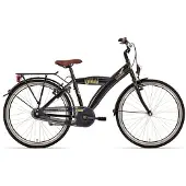 Bike Fun BFN 26" Jongens Urban Nexus 3V Remnaaf glans zwart