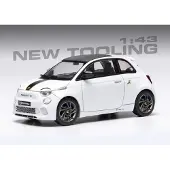 Ixo Models Fiat 500e Abarth 2024 Wit Modelauto 1/43