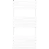 Monster Platte handdoekradiator - 1200mm x 600mm - Wit