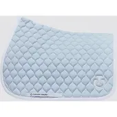 Cavalleria Toscana Circular-Quilted Zadeldek Jumping Full Light Grey