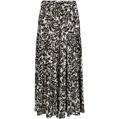 Apricot Rok crème / zwart