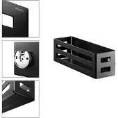 Keuco - Badkamer plank, lengte 32 cm, mat zwart 24954370000
