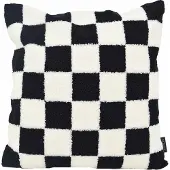 NOVÉE Bouclé checker | 45 x 45 cm | kussenhoes | katoen/polyester