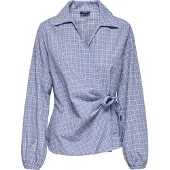 JDY - JDYRIKA L/S TIE KNOT SHIRT WVN - Dames - Blouses